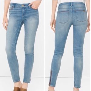 WHITE HOUSE BLACK MARKET Skimmer Ankle Jeans Sz. 0